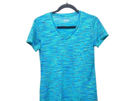 Athletic Top Short Sleeve By Bcg In Aqua, Size: M For Sale