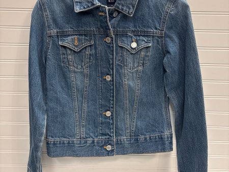 Jacket Denim By Gap In Blue Denim, Size: Xs Online