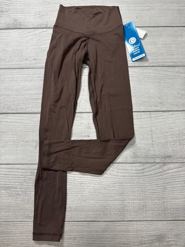 Athletic Leggings By Aerie In Brown, Size: Xs Fashion