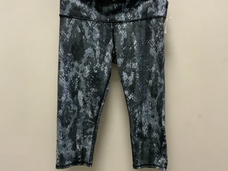 Athletic Capris By Alo In Snakeskin Print, Size: S Online Sale