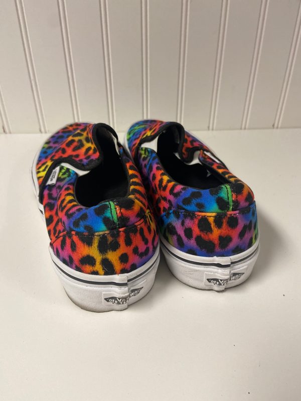 Shoes Sneakers By Vans In Animal Print, Size: 9 For Sale