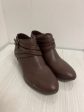 Boots Ankle Heels By Style And Co Collection Women In Brown, Size: 6.5 Hot on Sale