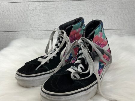 Shoes Sneakers By Vans In Black, Size: 7.5 Online Hot Sale