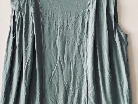 Athletic Tank Top By Lululemon In Green, Size: 4 For Cheap