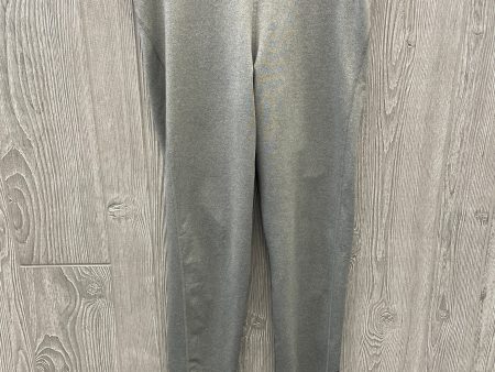 Athletic Leggings By Nike In Grey, Size: L Supply