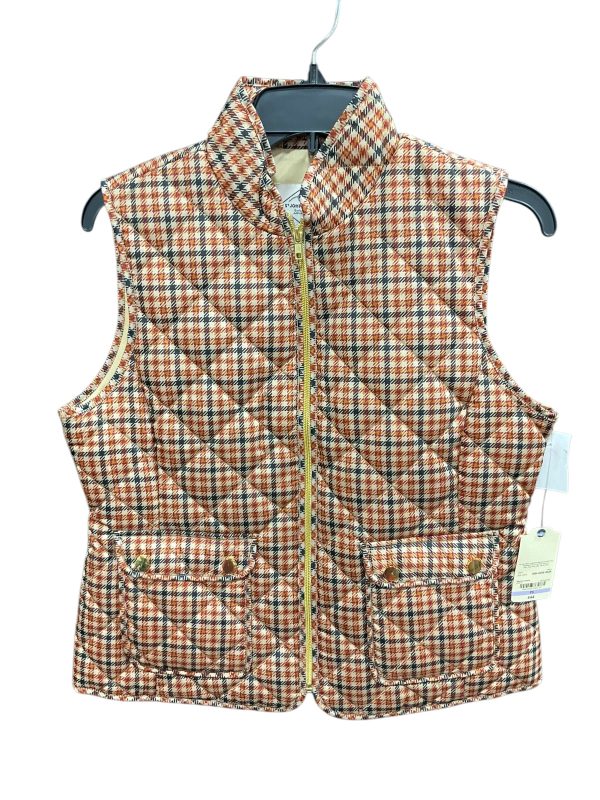 Vest Puffer & Quilted By St Johns Bay In Orange & Tan, Size: S Sale