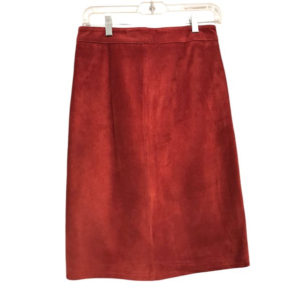 Skirt Midi By Gap In Red, Size:2 Discount