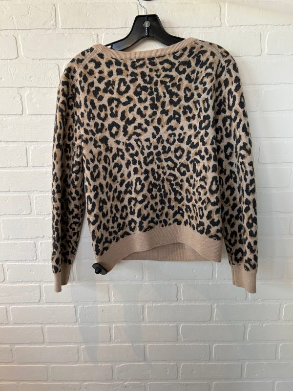 Sweater By J. Crew In Animal Print, Size: L For Discount