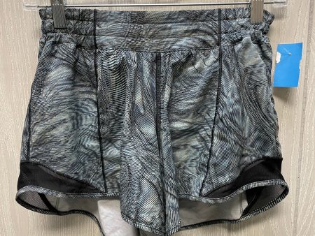 Athletic Shorts By Lululemon In Green, Size: 6 Online