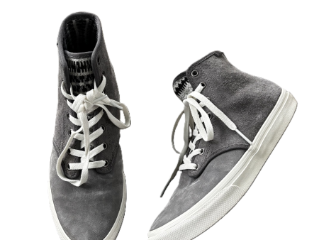 Shoes Sneakers By Vans In Grey, Size: 9 Cheap