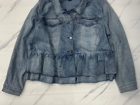 Jacket Denim By Lane Bryant In Blue Denim, Size: 3x Online Sale