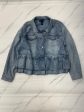 Jacket Denim By Lane Bryant In Blue Denim, Size: 3x Online Sale