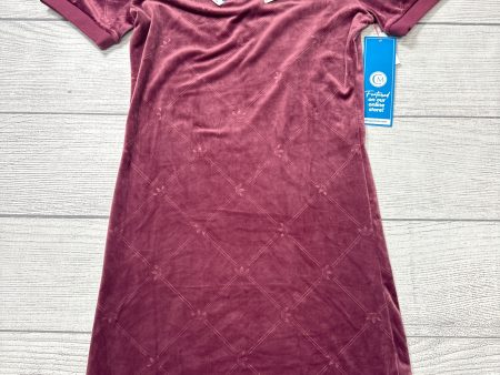 Athletic Dress By Adidas In Mauve, Size: L on Sale