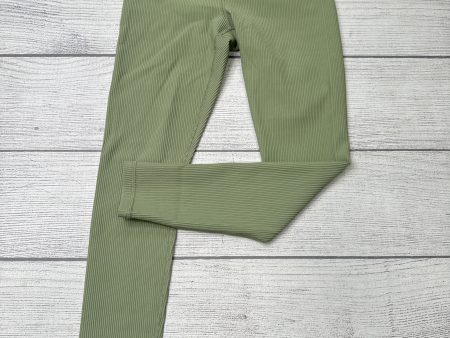 Athletic Leggings By Athleta In Green, Size: M Discount