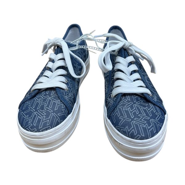 Shoes Sneakers By Tommy Hilfiger In Blue & White, Size:7 For Discount