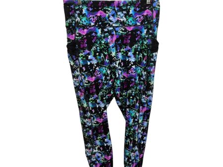 Trinity High-Waisted Pocket 7 8 Leggings By Fabletics In Multi-colored, Size: 1x For Discount