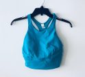 Athletic Bra By Lululemon In Blue, Size: 4 Hot on Sale