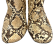 Boots Ankle Heels By Primark In Snakeskin Print, Size: 9 For Cheap