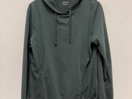 Athletic Sweatshirt Hoodie By Bcg In Green, Size: M on Sale