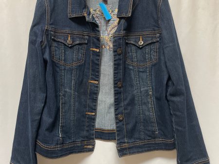 Jacket Denim By Gloria Vanderbilt In Blue, Size: M Online