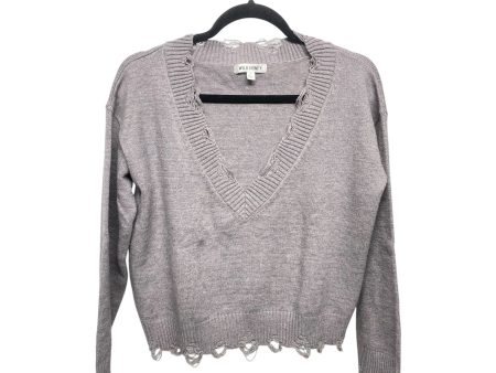 Sweater By Clothes Mentor In Grey, Size: S Sale