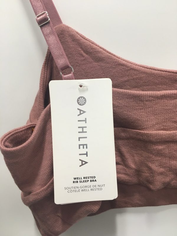 Athletic Bra By Athleta In Pink, Size: Xl Cheap