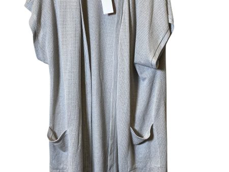 Cardigan By Bobeau In Grey, Size: 2x For Discount