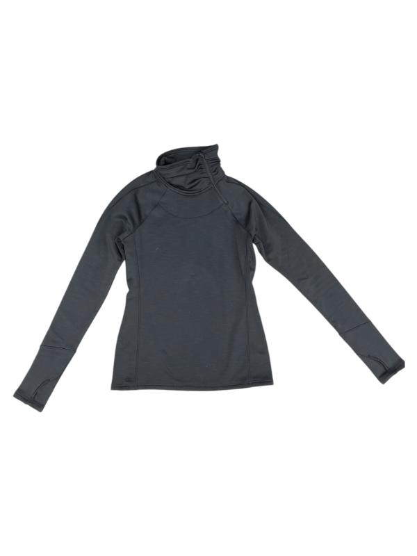 Athletic Top Long Sleeve Collar By Athleta In Black, Size: Xs Online now