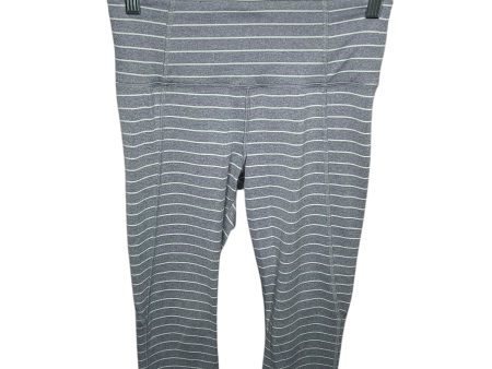 Athletic Leggings By Athleta In Grey, Size: S Discount