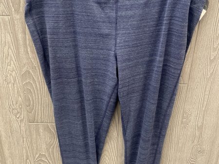 Athletic Capris By Clothes Mentor In Blue, Size: 3x Online now