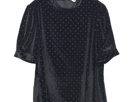 Top Ss By Nanette By Nanette Lepore In Black & Gold, Size:L Cheap