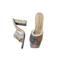 Sandals Heels Block By Bamboo In Multi-colored, Size: 7.5 Supply