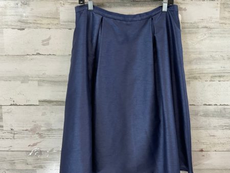 Skirt Midi By Adrianna Papell In Blue, Size: 14 Online