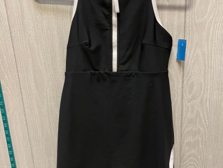 Athletic Dress By Sage In Black & White, Size: S Online Hot Sale