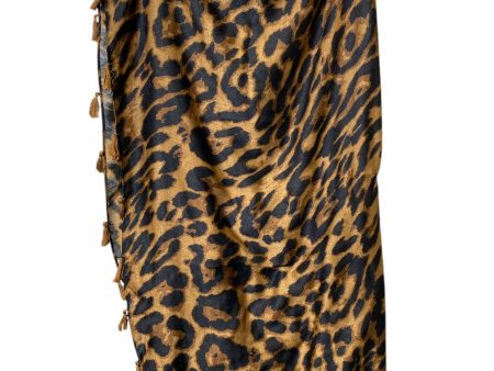 Shawl By Clothes Mentor In Animal Print, Size: 0 Discount