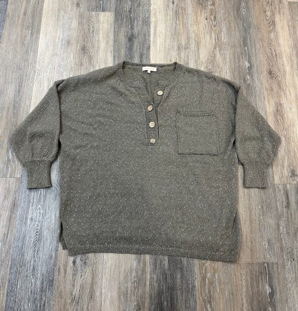 Sweater By Gilded Intent In Green, Size: M on Sale