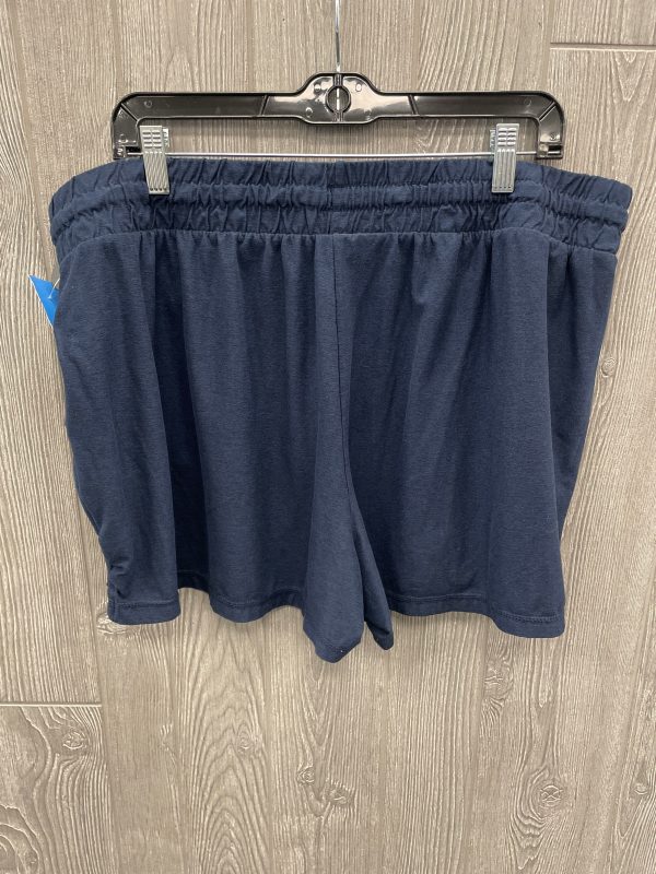 Athletic Shorts By Athletic Works In Blue, Size: Xxl Online Sale