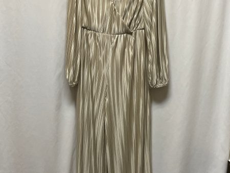 Jumpsuit By Boohoo Boutique In Tan, Size: 1X Fashion