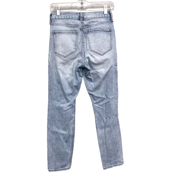 Jeans Straight By Old Navy In Blue Denim, Size:2 For Discount