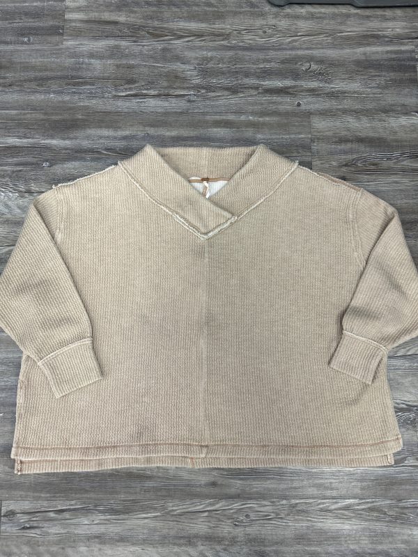 Sweater By Free People In Tan, Size: S Discount