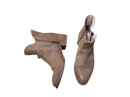 Boots Ankle Heels By Seychelles In Brown, Size: 6 For Cheap