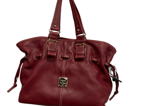 Handbag Leather By Dooney And Bourke, Size: Large Online now