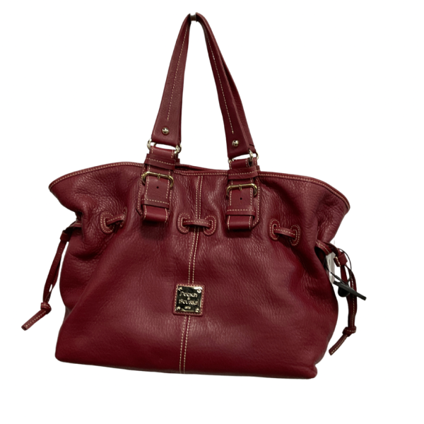 Handbag Leather By Dooney And Bourke, Size: Large Online now