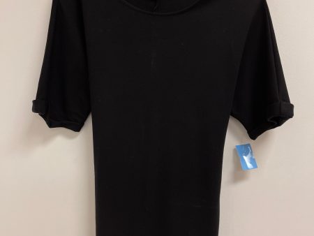 Top Short Sleeve By Tahari By Arthur Levine In Black, Size: S Hot on Sale