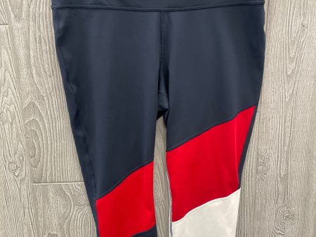 Athletic Capris By Xersion In Blue, Size: Xxl For Discount