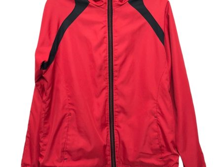 Athletic Jacket By Bcg In Red, Size: L Sale