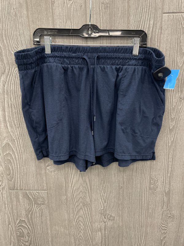 Athletic Shorts By Athletic Works In Blue, Size: Xxl Online Sale