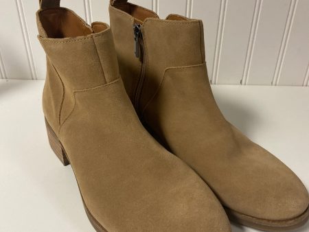 Boots Ankle Heels By Lucky Brand In Tan, Size: 9.5 Online