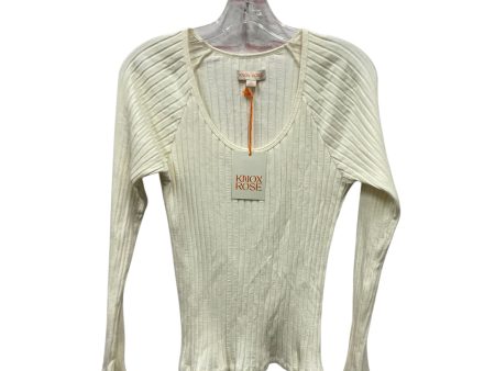 Top Ls By Knox Rose In Cream, Size:M Hot on Sale