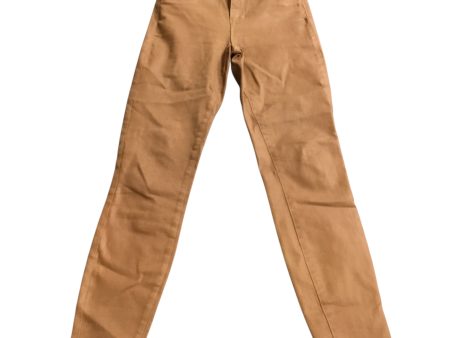 Jeans Skinny By L Agence In Brown Denim, Size: 0 Fashion